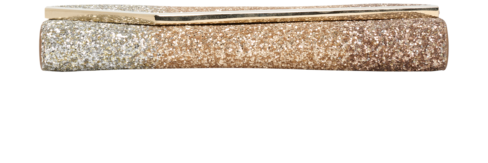 Emmie Clutch On Chain, &pound;210, Handbags, Gold/Silver, Fabric, Top view